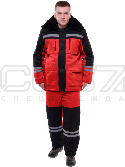 Ледник с СОП цв.красный-чёрный-1