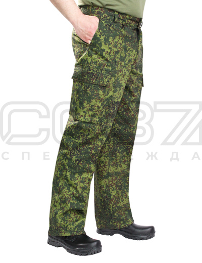 Брюки летние Трофей цв.цифра тк.смесовая 1