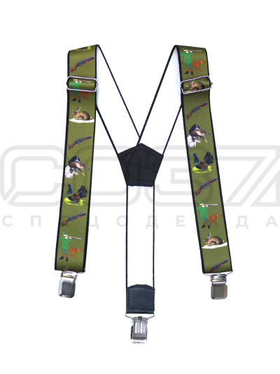 Подтяжки армейские Leader цв.рисунок 1