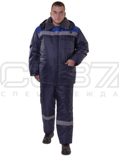 Костюм рабочий зимний Ультра с СОП цв.т.синийвасилёк тк.оксфорд (куртка+пк) (1)