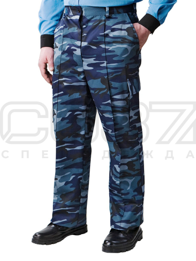 брюки-Трофей-кмф,серый-1