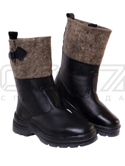 Сапоги юфть, кирза войлок 6 мм-1