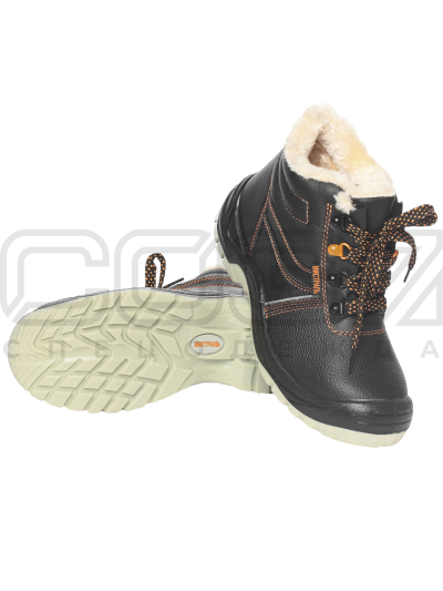 ботинки мистраль иск.мех-1