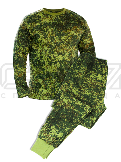 Белье нательное с начёсом цв.цифра тк.футер 2-х нитка