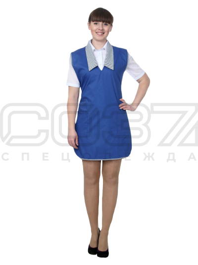 Фартук продавца Олеся тк.тиси