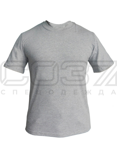 Футболка трикотажная База цв.меланж тк.кулирка