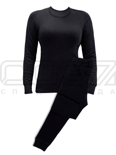 Термобельё женское Экстрим цв.чёрный тк.полиэстер 3 слоя 2