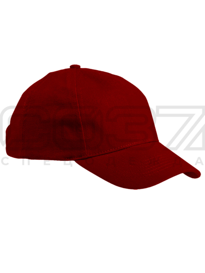 Бейсболка Челси цв.бордовый тк.полувелюр