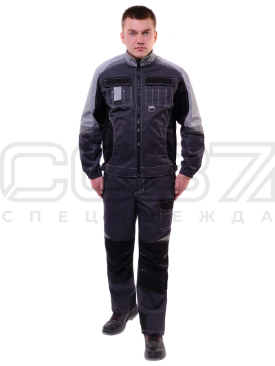 Костюм-сер+т.серый-куртка+брюки-1