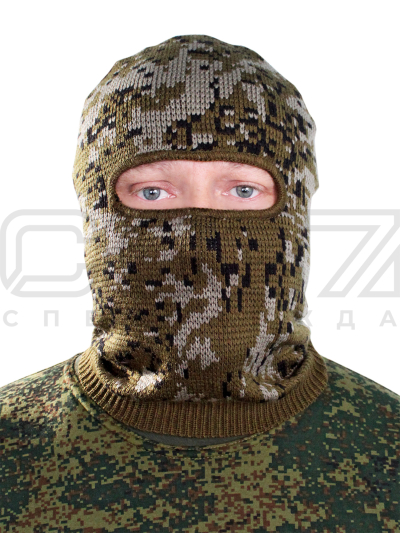 Подшлемник вязаный Vortex цв.цифра тк.акрил