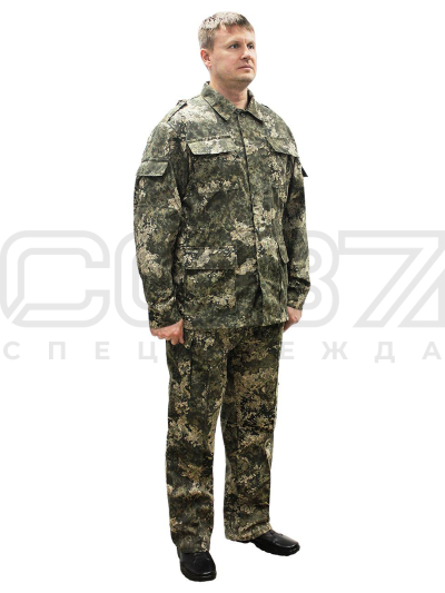 Костюм летний военно-полевой цв.blur 1 тк.грета 1