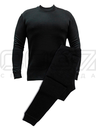 Термобельё мужское Экстрим цв.чёрный тк.полиэстер 2 слоя 1