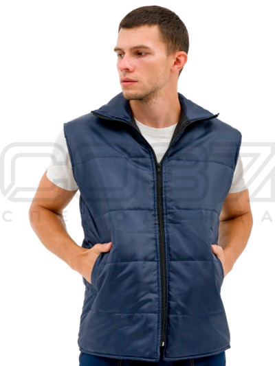 Жилет утеплённый цв.т.синий тк.оксфорд гк 1