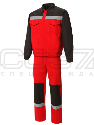 костюм Детонатор красный,черн-1