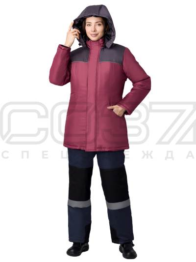 куртка Артемида бордо-1