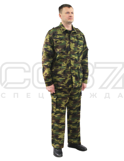 Костюм летний военно-полевой цв.камуфляж-коричневый тк.грета 1