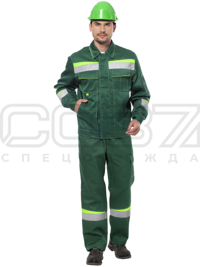 костюм зеленый с пк-1
