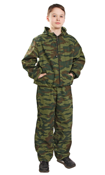 Костюм летний Исследователь цв.камуфляж тк.смесовая сорочечная 1