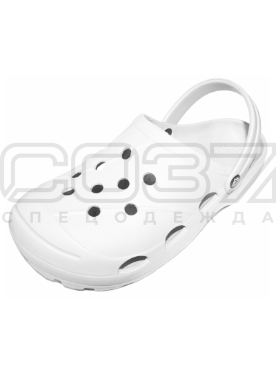 Сабо мужские ЖТ Ола цв. белый-1