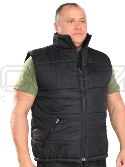 Жилет утеплённый Craft цв.чёрный тк.дюспо 1