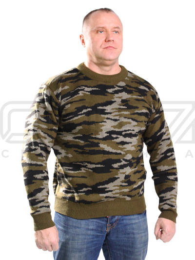 Свитер мужской Fisher цв.камуфляж тк.акрил
