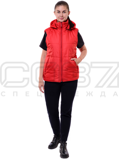 жилет-с-капюшоном-красный-1