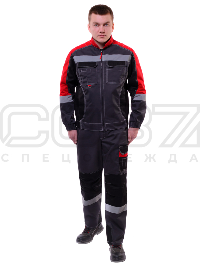 Костюм-рабочий-Мега-с-СОП-цв.серыйкраснчёрн-тк.орион-(куртка+пк)-1