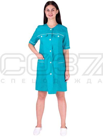 халат-зеленый-1