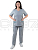 Костюм медицинский женский АРК-52 цв.серый тк.бриз cotton (2)