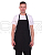 Фартук-передник АР23 цв.чёрный тк.тиси