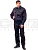Костюм рабочий Сторож цв.чёрный тк.грета-1