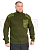 Свитер мужской Lex с горлом цв.олива тк.акрил