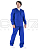Костюм мужской ХАССП цв.василёк тк.тиси-1