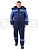 Костюм рабочий зимний Барей с СОП цв.т.синий василёк неон-1